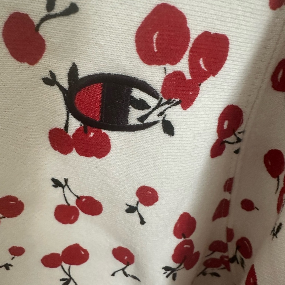 HVN x Champion Cherry Print Hoodie - Picture 4 of 4